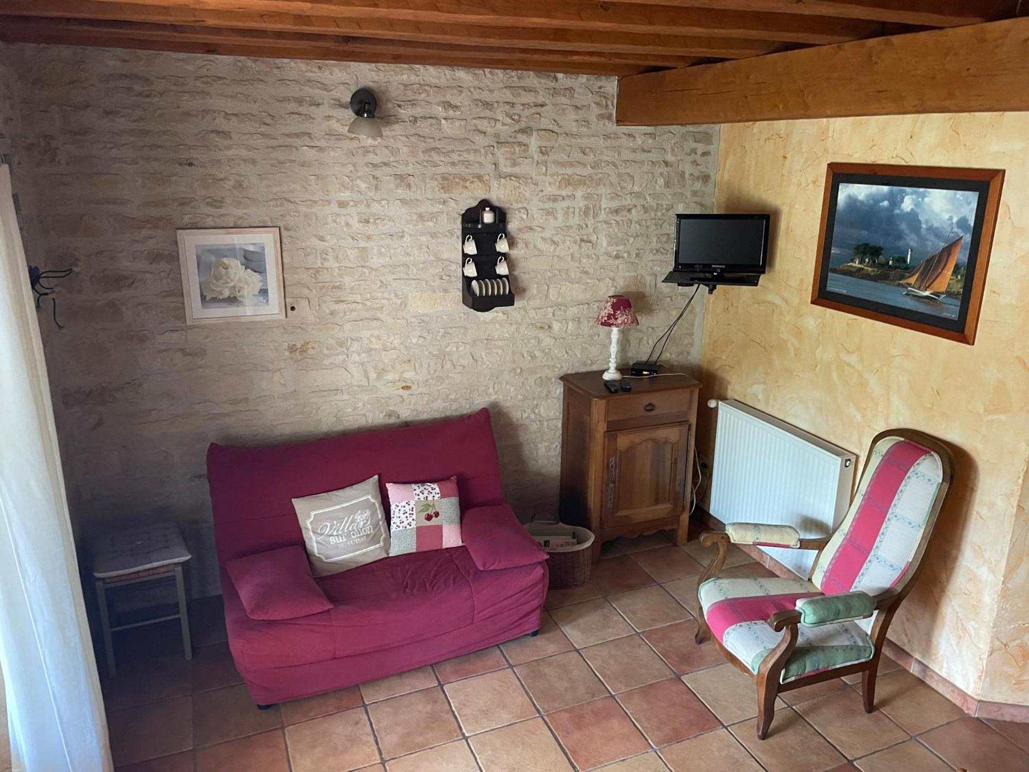Ferienwohnung Sous L Olivier Tusson Exterior foto